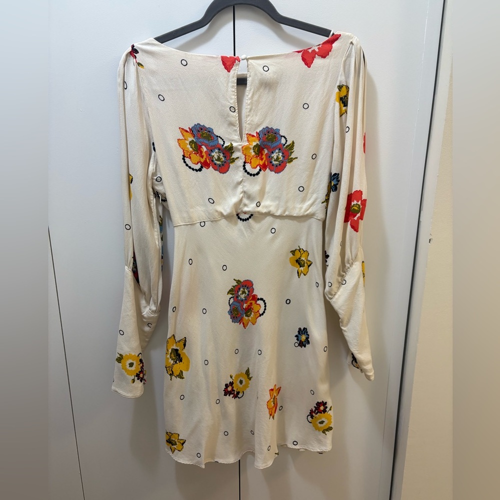 Beautiful Free People Mini Floral Dress